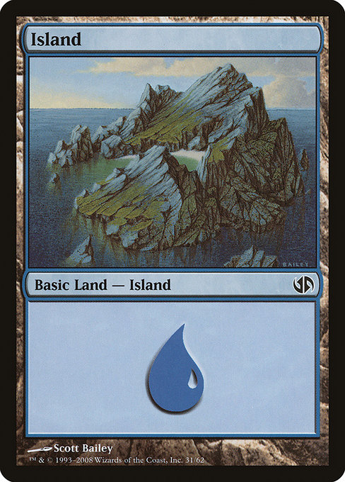 Island from Duel Decks: Jace vs. Chandra