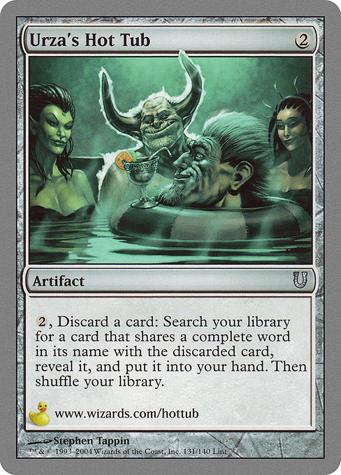 Urza's Hot Tub highlighted card art