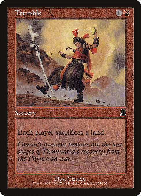 Tremble highlighted card art