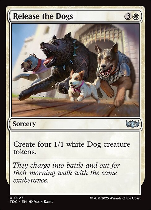 Release the Dogs highlighted card art