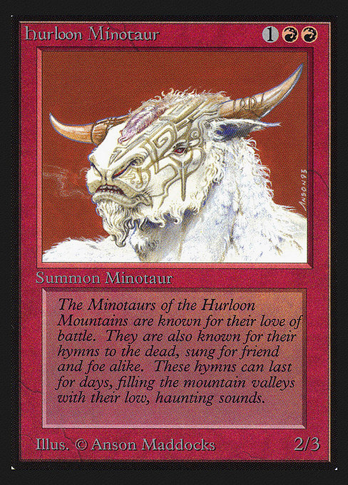 Hurloon Minotaur from Collectors' Edition