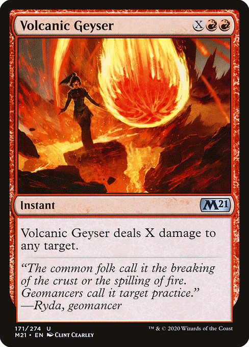Volcanic Geyser from Core Set 2021