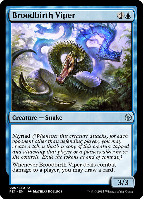 Broodbirth Viper from Legendary Cube Prize Pack