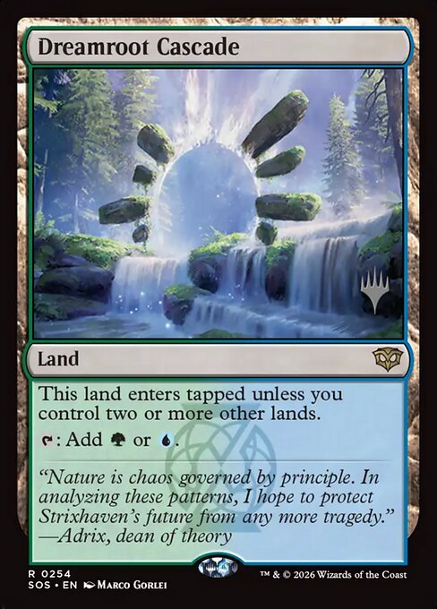 Dreamroot Cascade highlighted card art