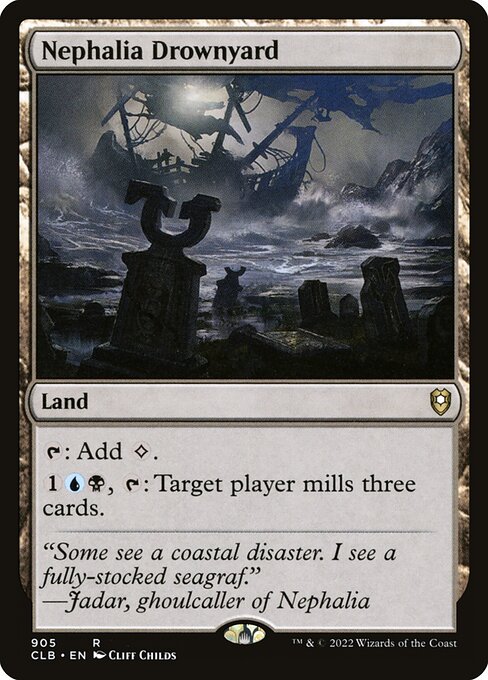 Nephalia Drownyard from Commander Legends: Battle for Baldur's Gate