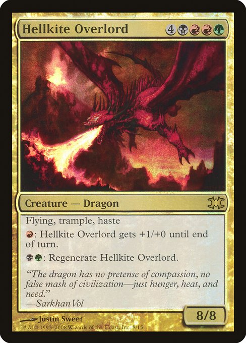 Hellkite Overlord from From the Vault: Dragons