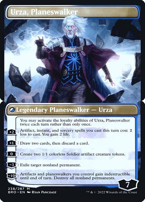 Urza, Planeswalker from The Brothers' War Promos