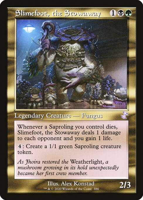 Slimefoot, the Stowaway from Time Spiral Remastered