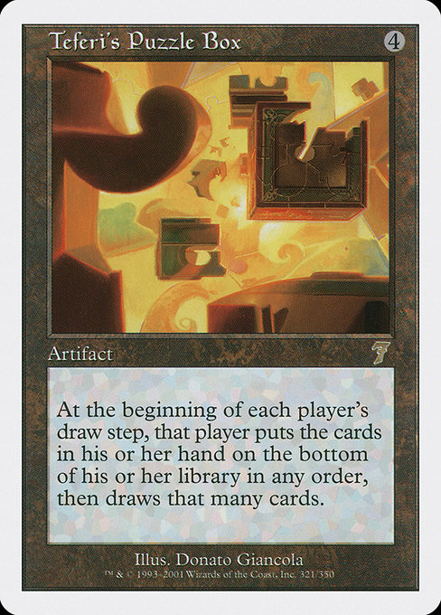 Teferi's Puzzle Box from Seventh Edition