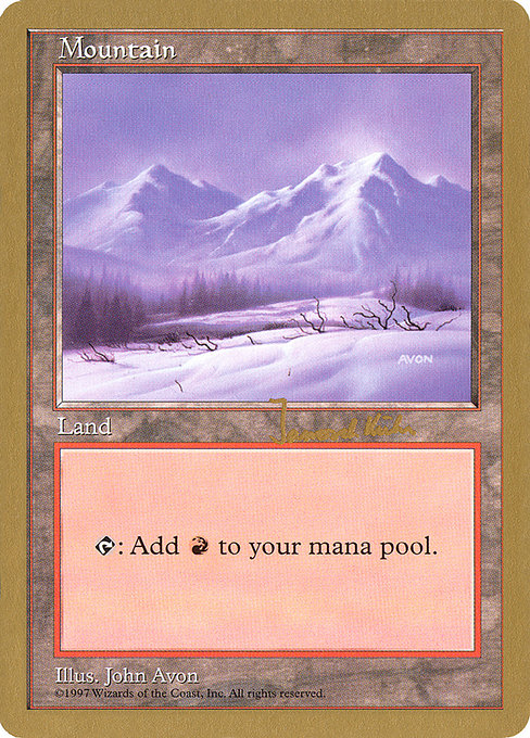Mountain from World Championship Decks 1997