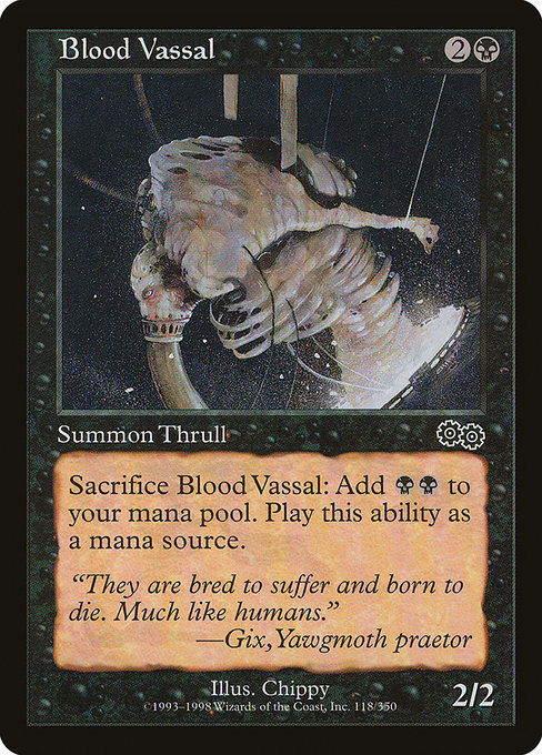 Blood Vassal highlighted card art