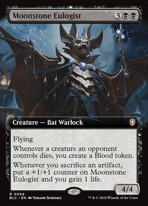 Moonstone Eulogist from Bloomburrow Commander