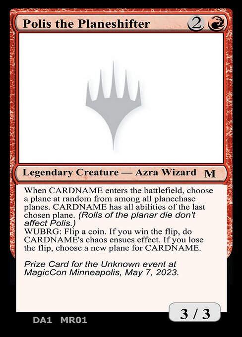 Polis the Planeshifter highlighted card art