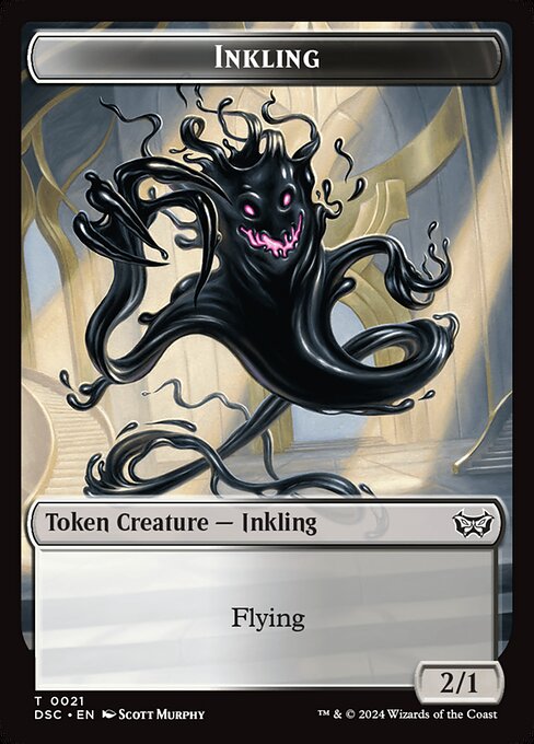 Inkling from Duskmourn Commander Tokens