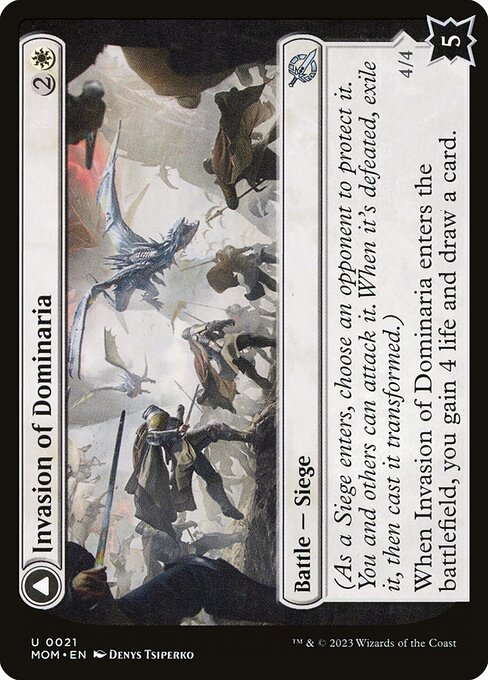 Invasion of Dominaria // Serra Faithkeeper from March of the Machine
