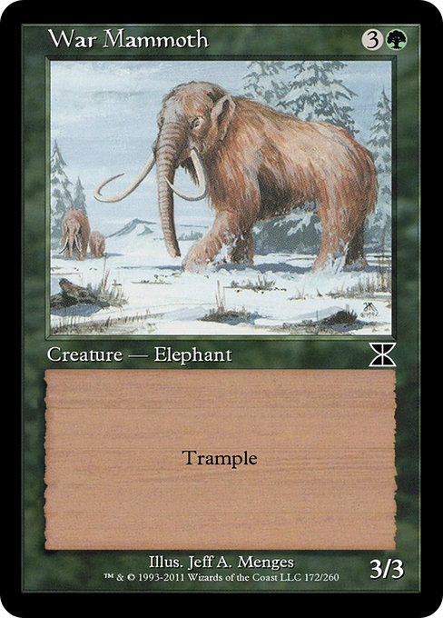 War Mammoth from Masters Edition IV