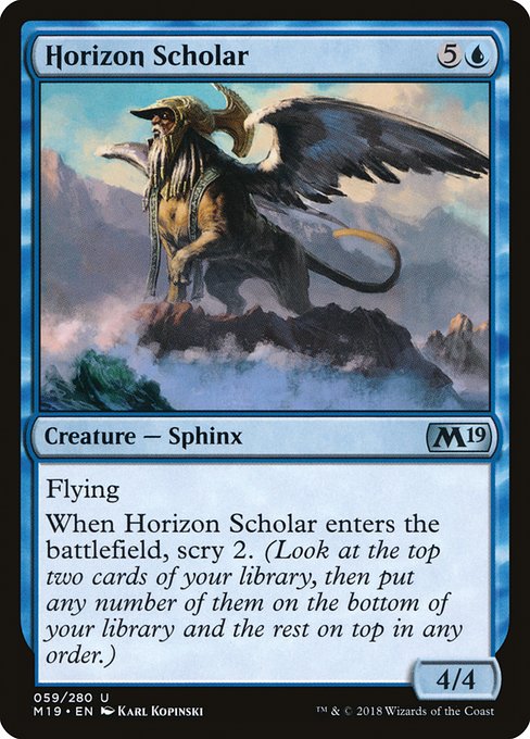 Horizon Scholar from Core Set 2019