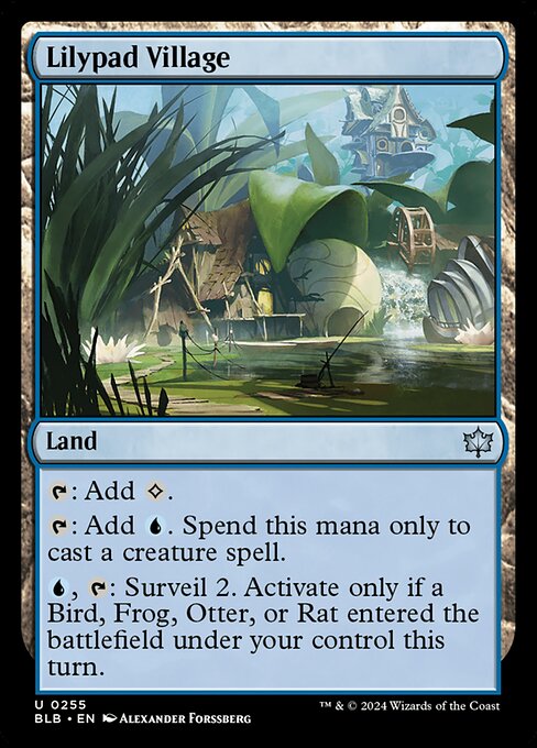 Lilypad Village highlighted card art