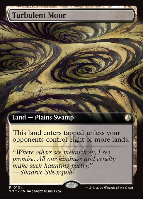 Turbulent Moor from Secrets of Strixhaven Commander