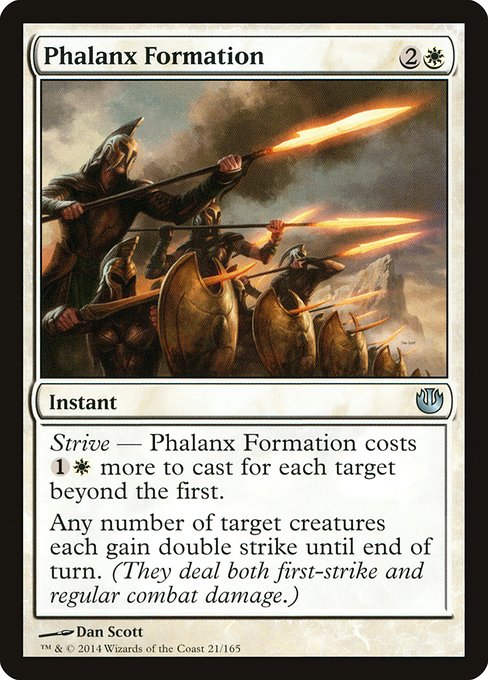 Phalanx Formation highlighted card art