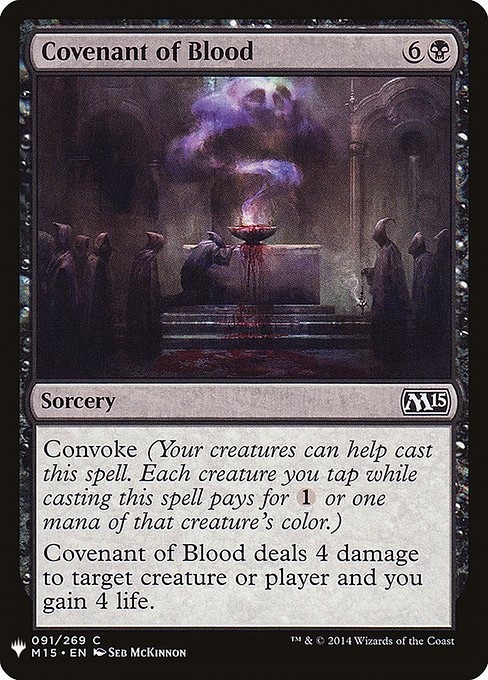 Covenant of Blood highlighted card art