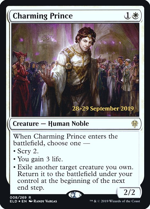 Charming Prince from Throne of Eldraine Promos