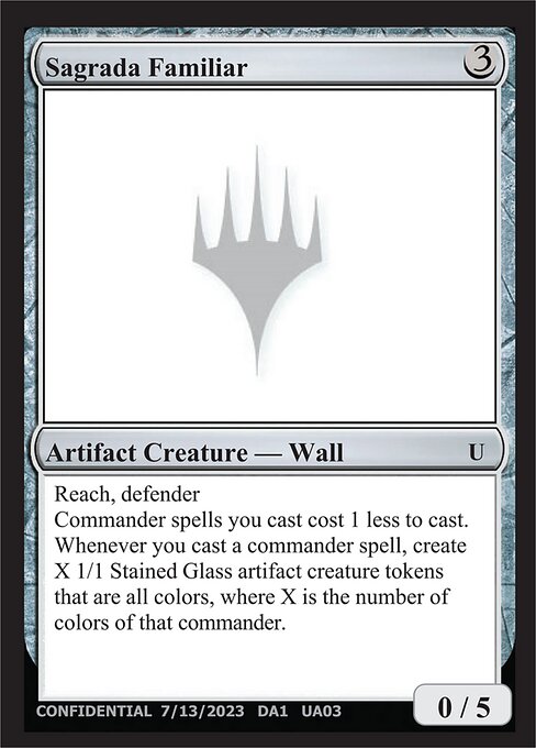 Sagrada Familiar highlighted card art