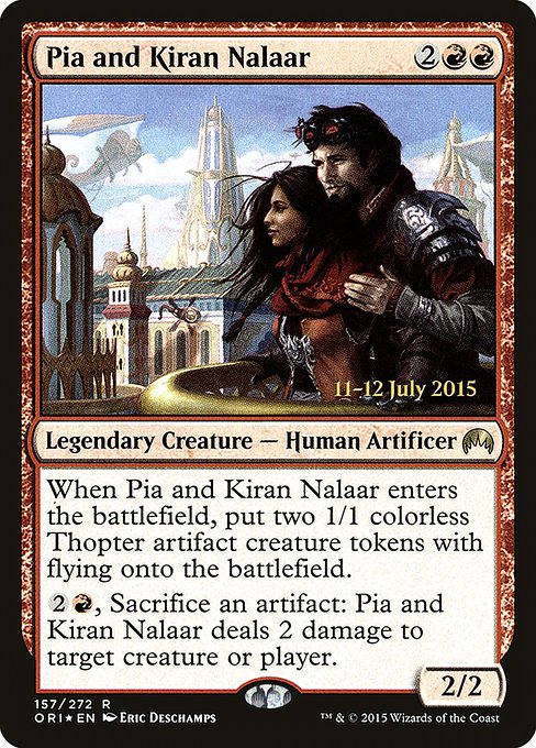 Pia and Kiran Nalaar from Magic Origins Promos