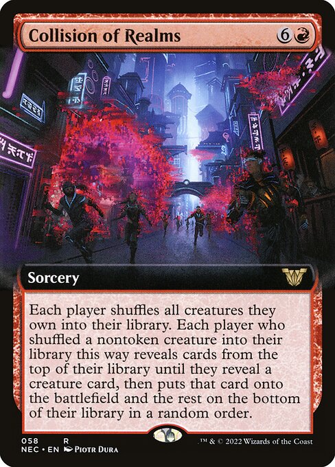 Collision of Realms from Neon Dynasty Commander