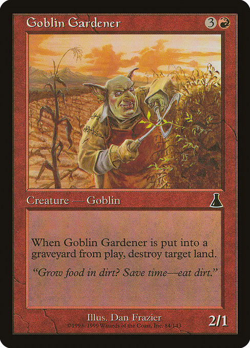 Goblin Gardener from Urza's Destiny