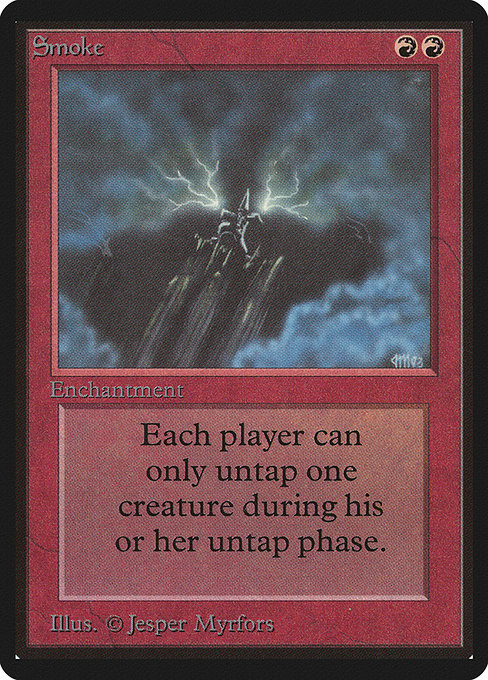 Smoke from Limited Edition Beta