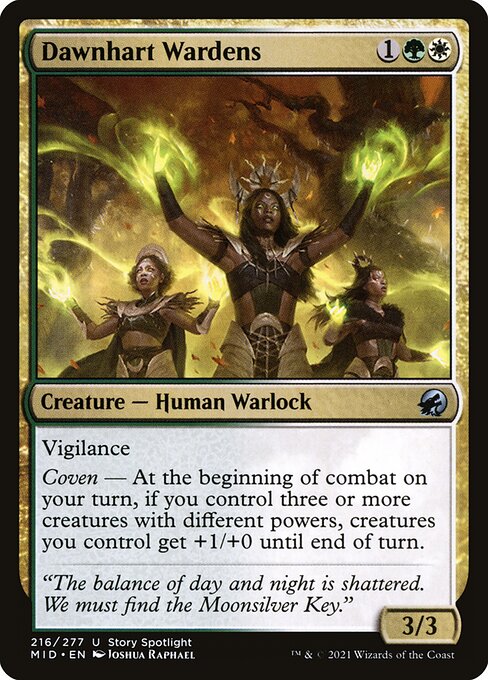 Dawnhart Wardens from Innistrad: Midnight Hunt