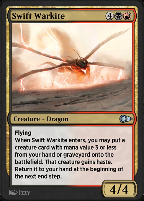 Swift Warkite highlighted card art