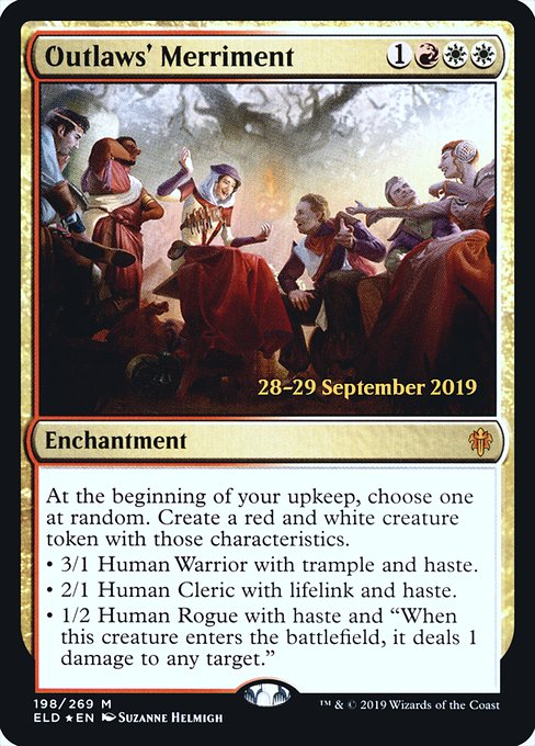 Outlaws' Merriment from Throne of Eldraine Promos