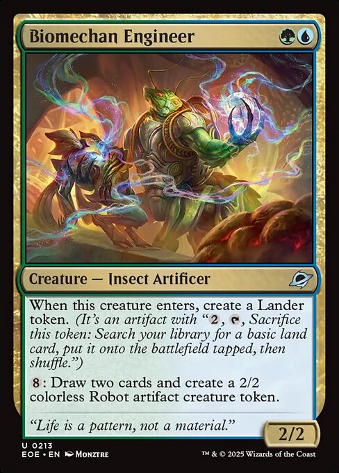 Biomechan Engineer highlighted card art