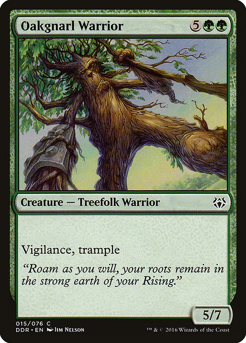 Oakgnarl Warrior from Duel Decks: Nissa vs. Ob Nixilis