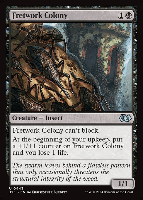 Fretwork Colony highlighted card art