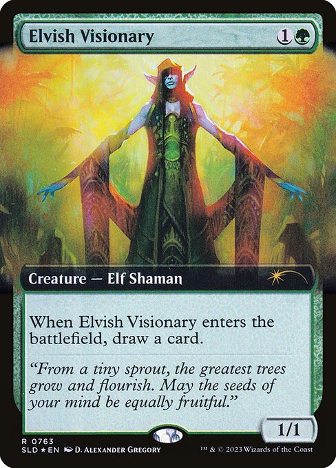 Elvish Visionary from Secret Lair Drop