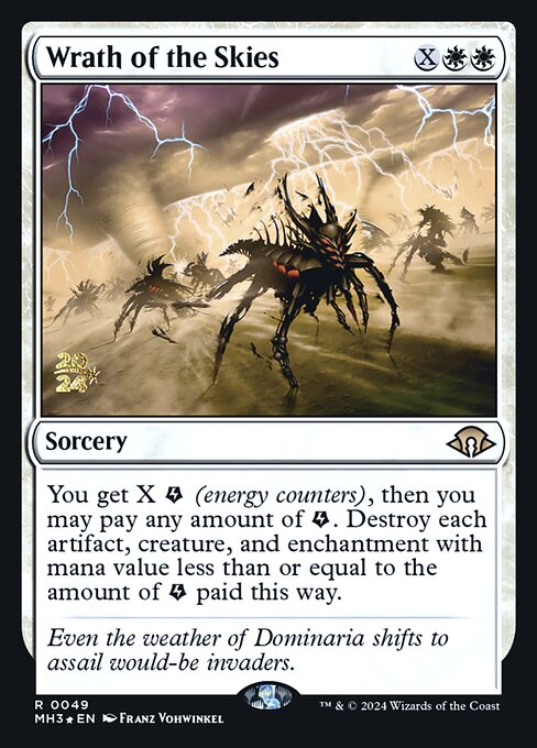 Wrath of the Skies from Modern Horizons 3 Promos