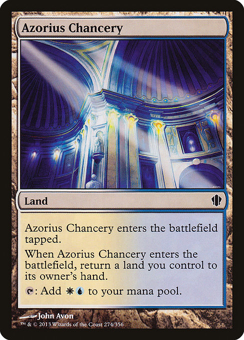 Azorius Chancery from Commander 2013