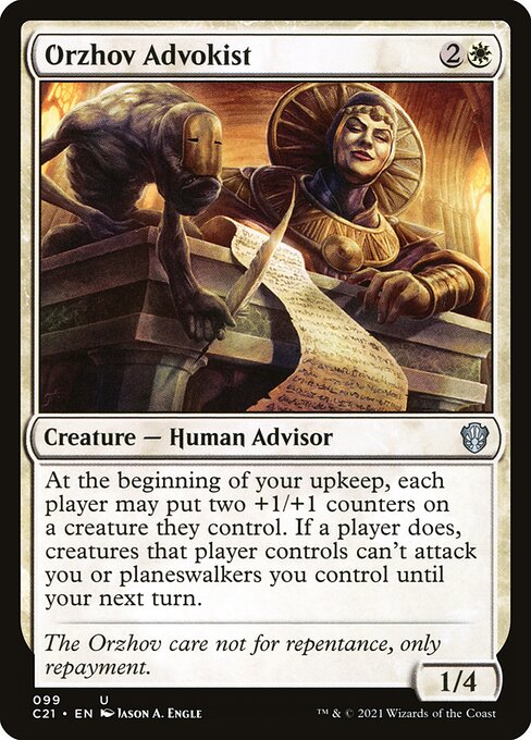 Orzhov Advokist from Commander 2021
