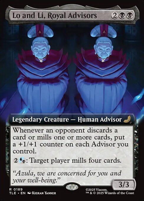 Lo and Li, Royal Advisors from Avatar: The Last Airbender Eternal
