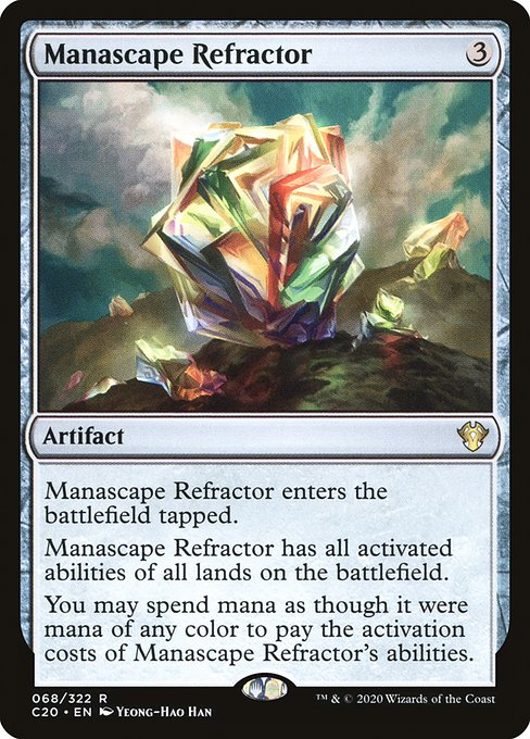 Manascape Refractor highlighted card art