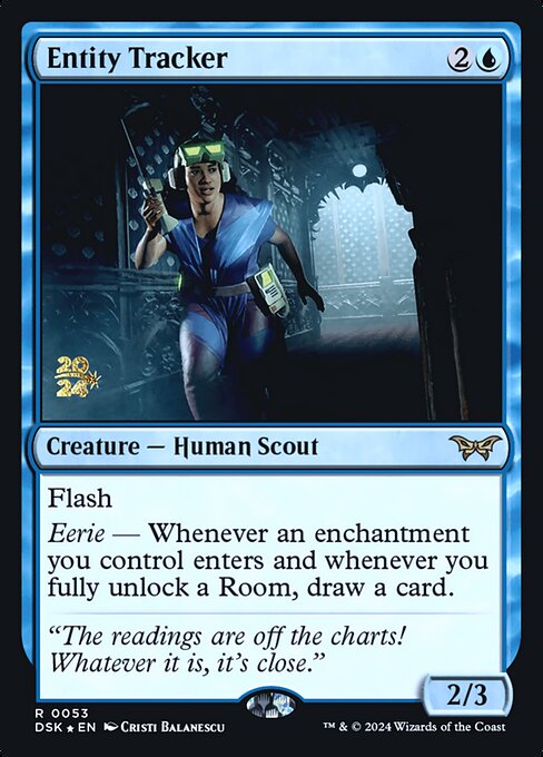 Entity Tracker from Duskmourn: House of Horror Promos