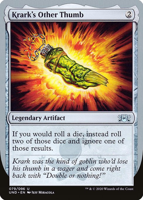 Krark's Other Thumb highlighted card art