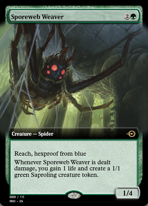 Sporeweb Weaver highlighted card art
