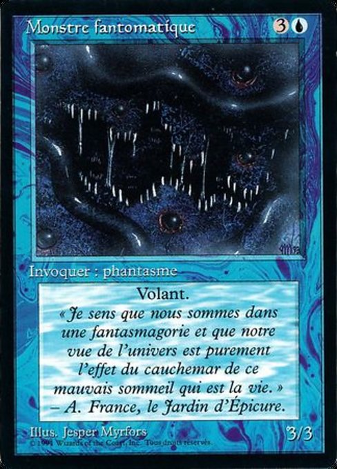 Phantom Monster from Foreign Black Border