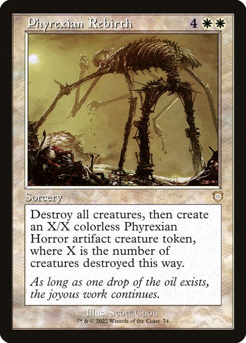 Phyrexian Rebirth from The Brothers' War Commander