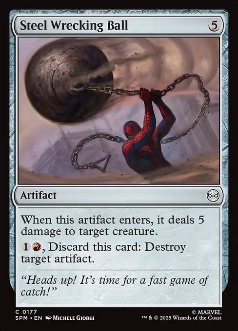 Steel Wrecking Ball highlighted card art