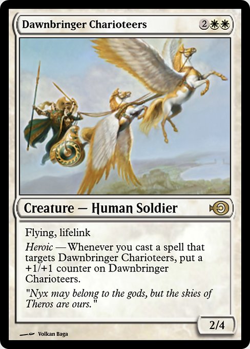 Dawnbringer Charioteers highlighted card art